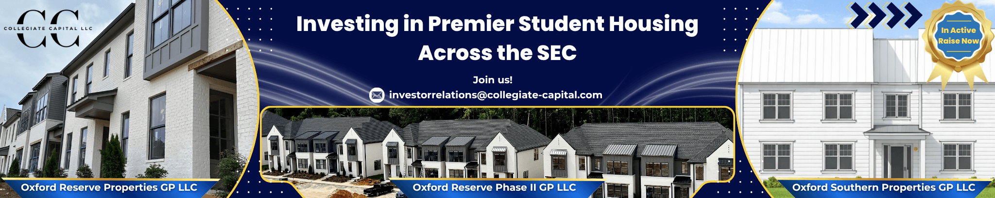 Collegiate Capital LLC header
